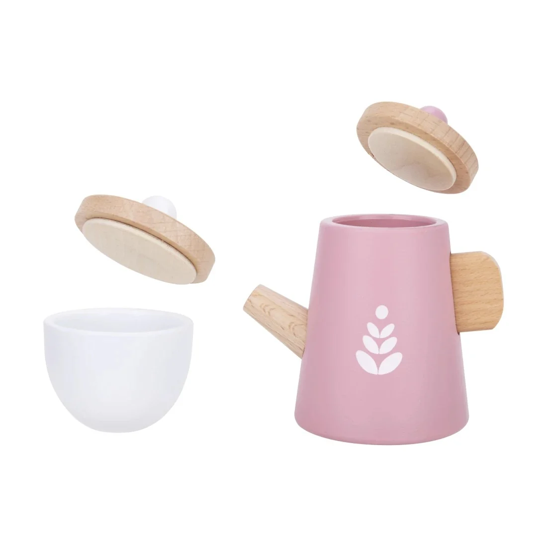 Set de Té de la Tarde Montessori de Madera – Juego de Roles para Niños