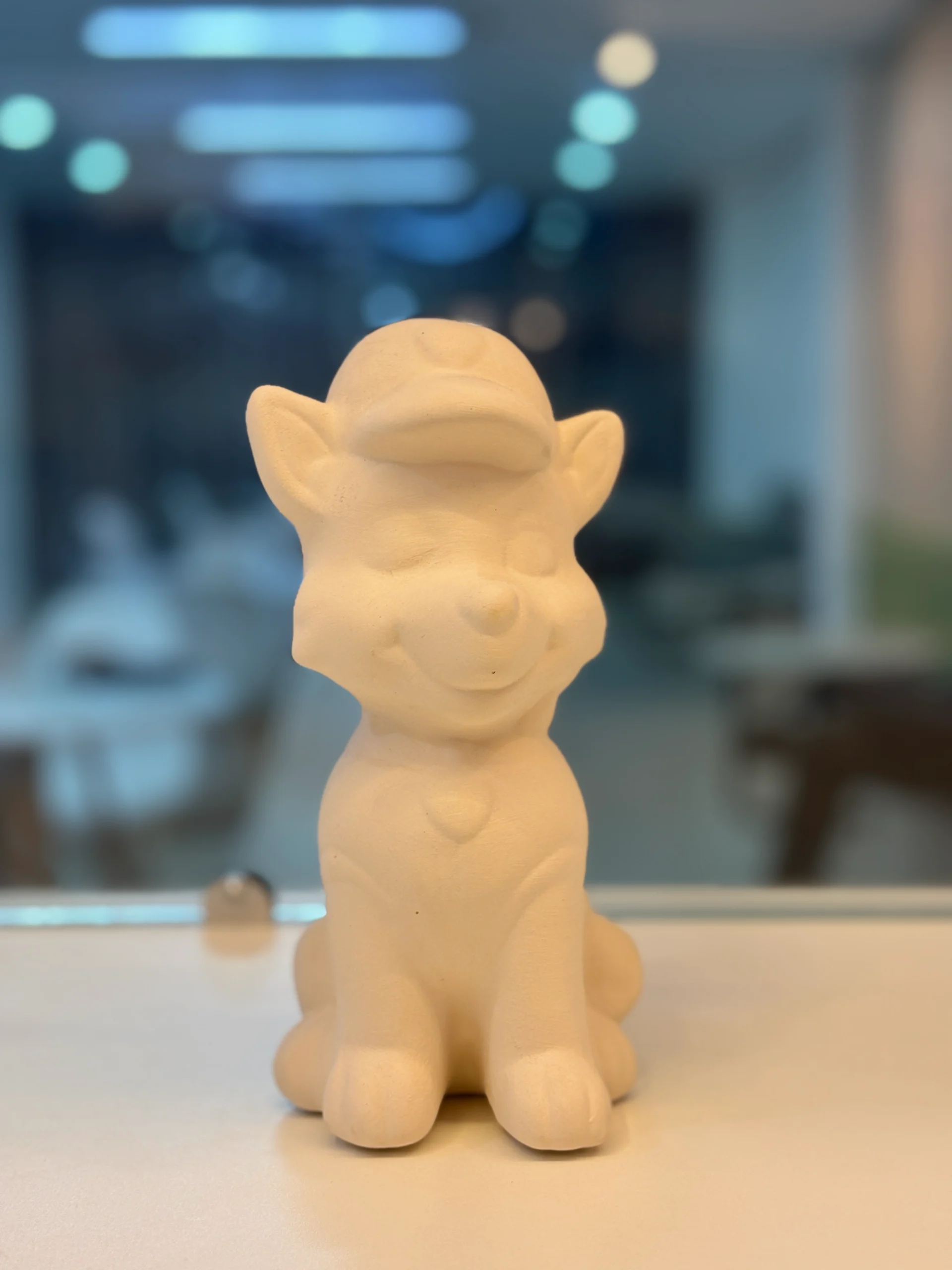 Cerámica de Paw Patrol pintada en Quito